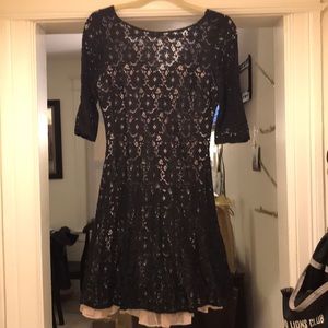 Betsey Johnson black cocktail dress size 6